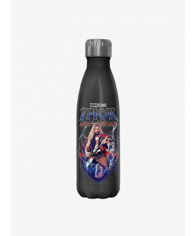 Marvel Thor: Love and Thunder Ragnarock On Stainless Steel Water Bottle $8.96 Water Bottles