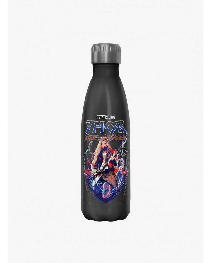 Marvel Thor: Love and Thunder Ragnarock On Stainless Steel Water Bottle $8.96 Water Bottles