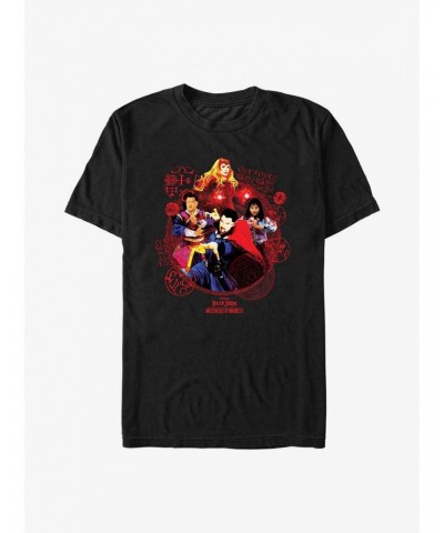 Marvel Doctor Strange In The Multiverse Of Madness Badge Of Heroes T-Shirt $7.27 T-Shirts