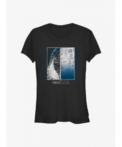 Marvel Moon Knight Split Girls T-Shirt $7.37 T-Shirts