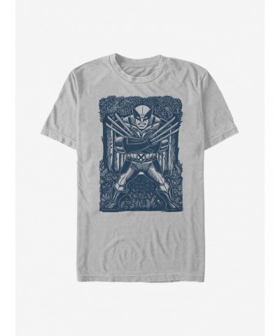 Marvel Wolverine Stencil T-Shirt $9.37 T-Shirts