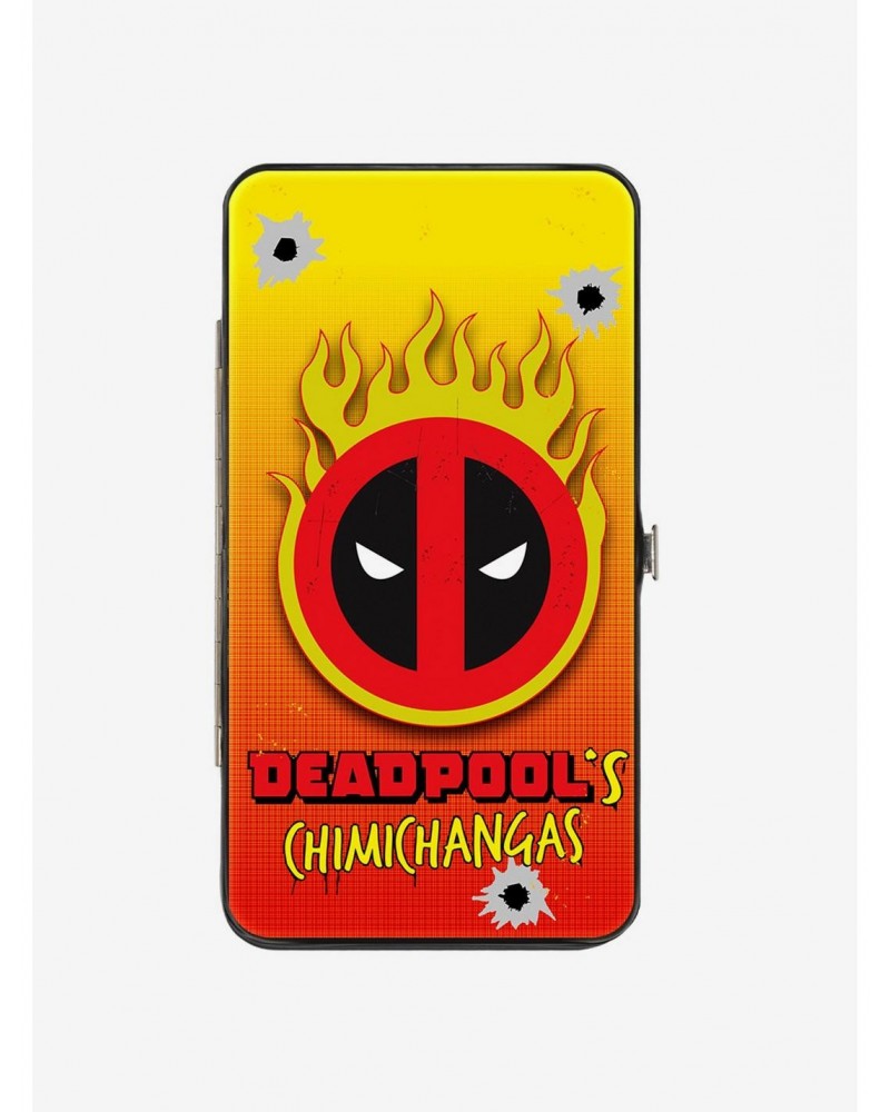 Marvel Deadpool Chimichangas Flaming Hinge Wallet $11.45 Wallets