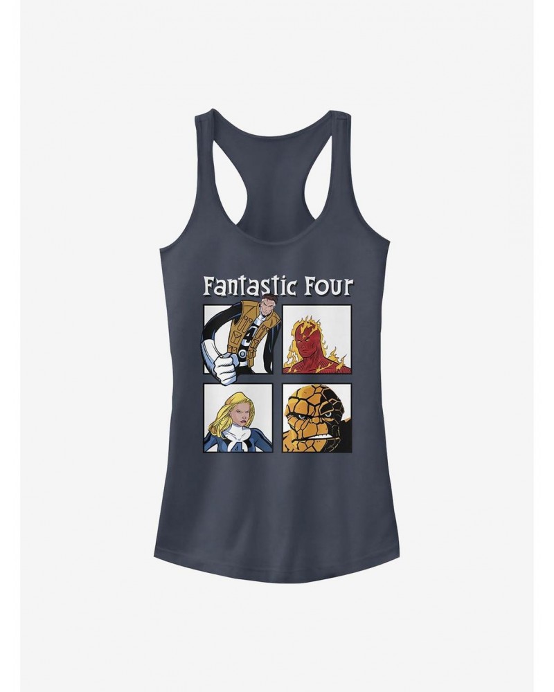 Marvel Fantastic Four Boxed Team Girls Tank $7.77 Tanks