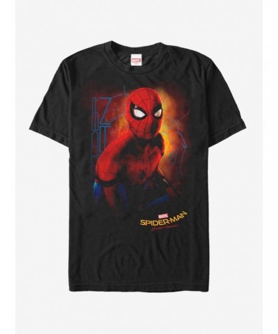 Marvel Spider-Man: Far From Home Spidey Smoke T-Shirt $9.56 T-Shirts