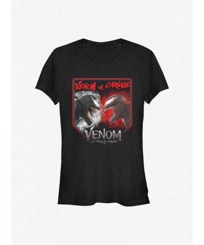 Marvel Venom Battle For Domination Girls T-Shirt $8.76 T-Shirts