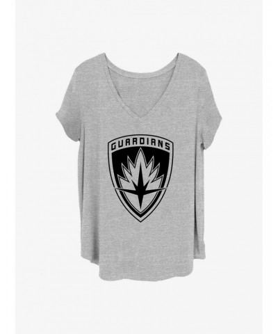 Marvel Guardians of the Galaxy Guardians Emblem Girls T-Shirt Plus Size $8.09 T-Shirts