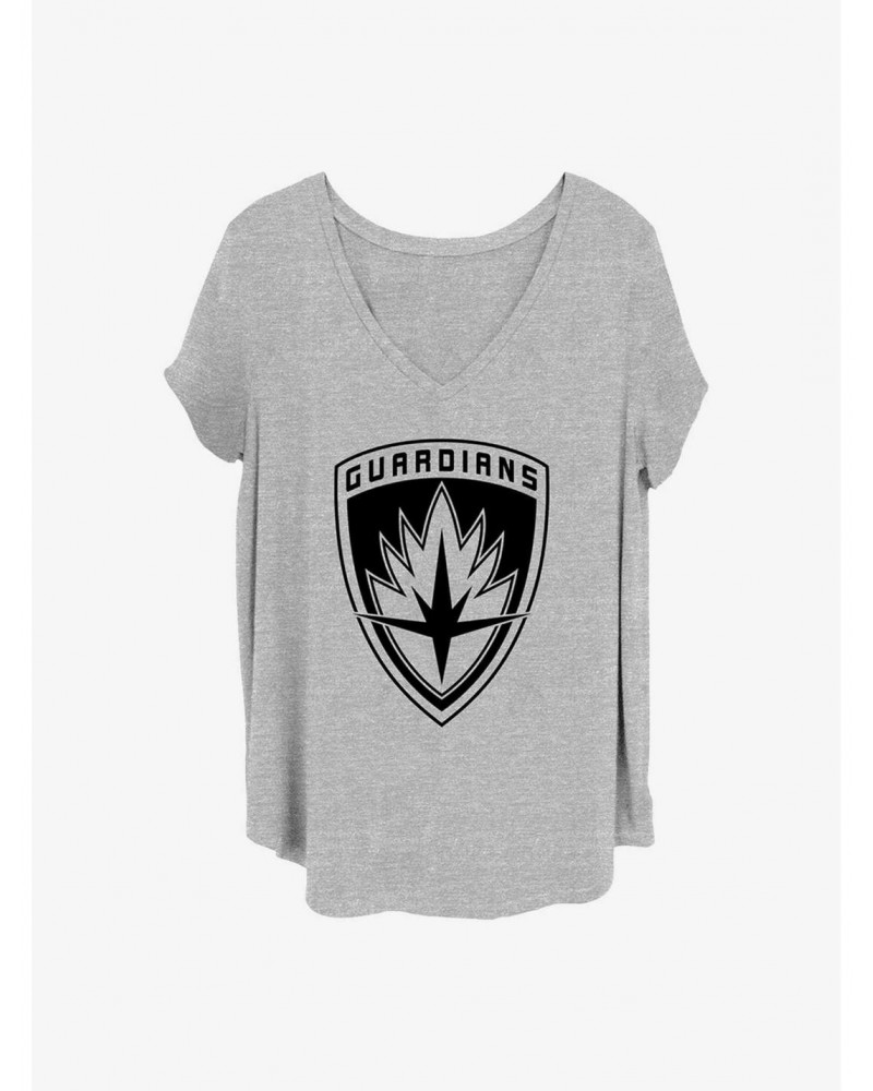 Marvel Guardians of the Galaxy Guardians Emblem Girls T-Shirt Plus Size $8.09 T-Shirts