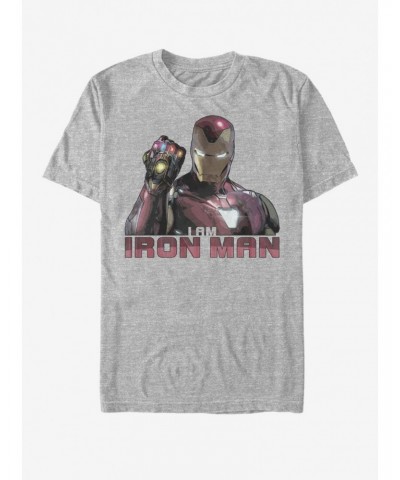 Marvel Avengers: Endgame Iron Man Stones T-Shirt $7.07 T-Shirts