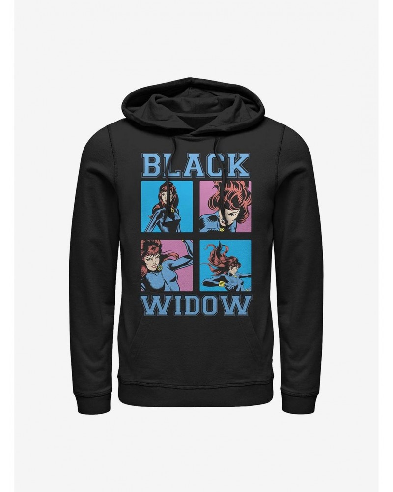 Marvel Black Widow Pop Art Hoodie $12.57 Hoodies