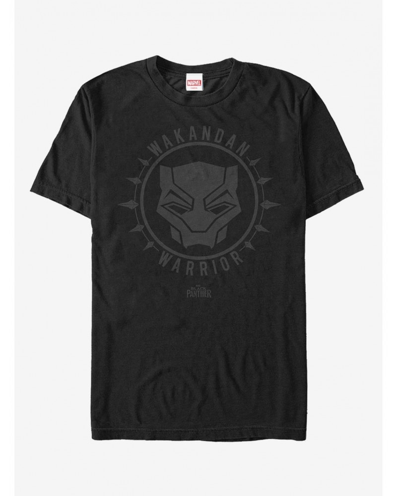 Marvel Black Panther 2018 Wakanda Shadow Mask T-Shirt $9.56 T-Shirts