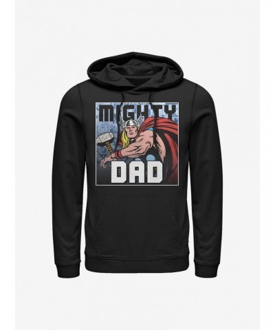 Marvel Thor Mighty Dad Frame Hoodie $16.16 Hoodies