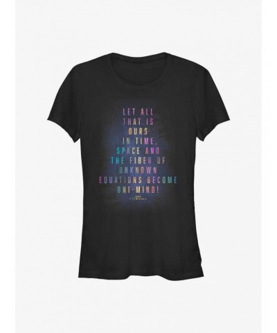 Marvel Eternals Our Oath Girls T-Shirt $7.97 T-Shirts