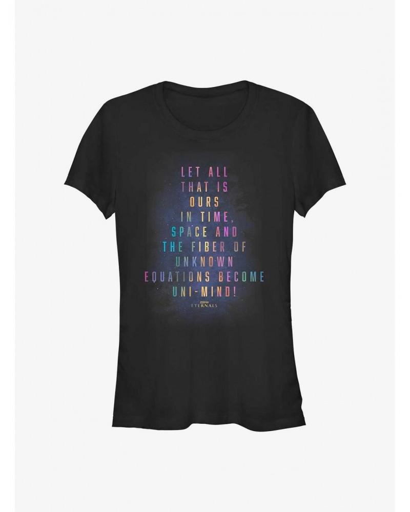 Marvel Eternals Our Oath Girls T-Shirt $7.97 T-Shirts