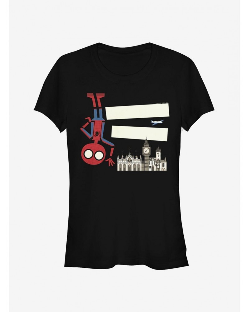 Marvel Spider-Man Spidey London Girls T-Shirt $9.56 T-Shirts