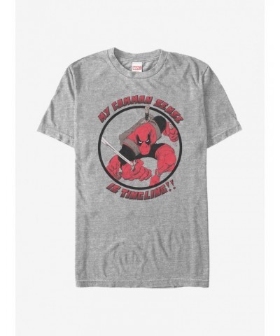 Marvel Deadpool My Common Sense Is Tingling T-Shirt $7.84 T-Shirts