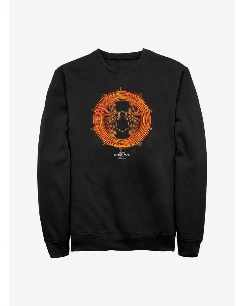 Marvel Spider-Man Gold Spider Crew Sweatshirt $11.81 Sweatshirts