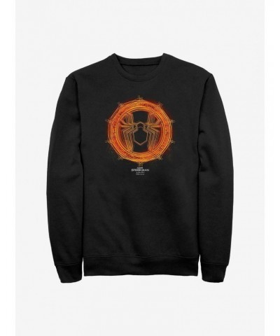 Marvel Spider-Man Gold Spider Crew Sweatshirt $11.81 Sweatshirts