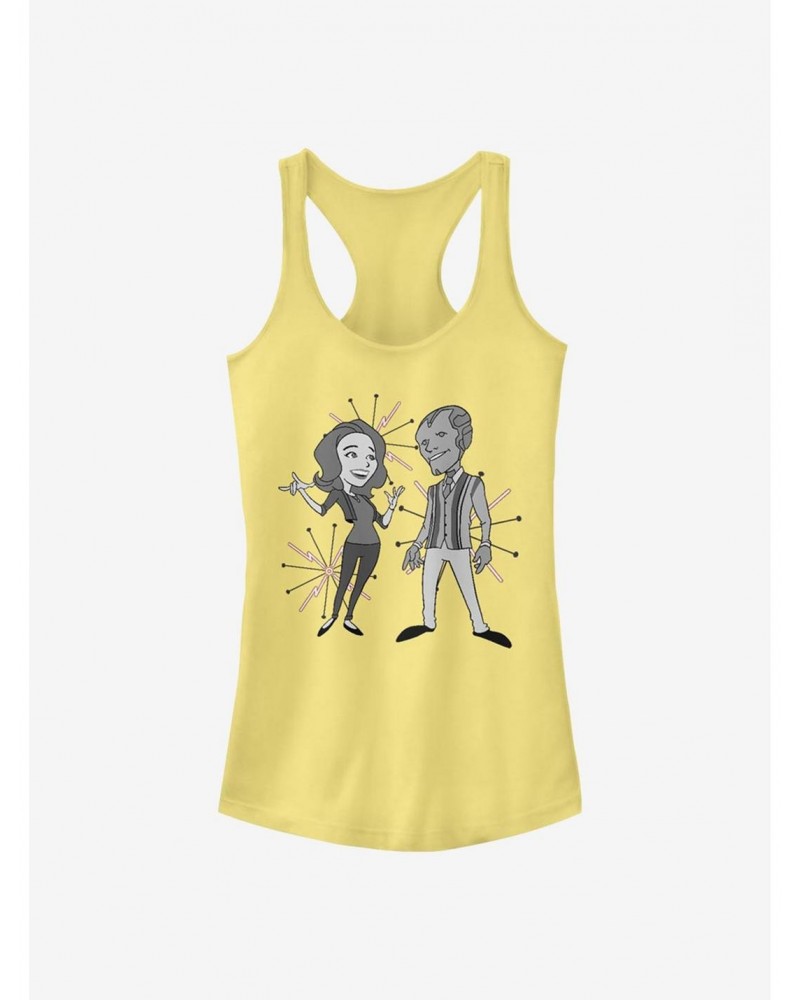 Marvel WandaVision The Couple Girls Tank $9.56 Tanks