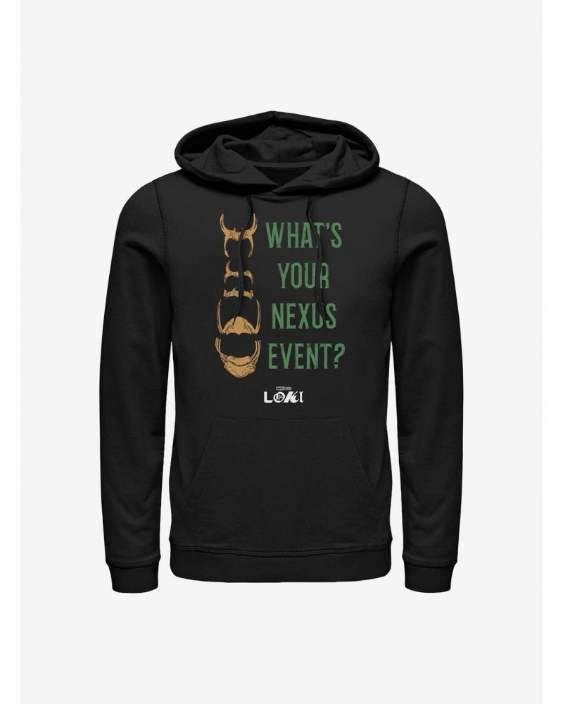 Marvel Loki What's Your Nexus Event? Hoodie $16.52 Hoodies