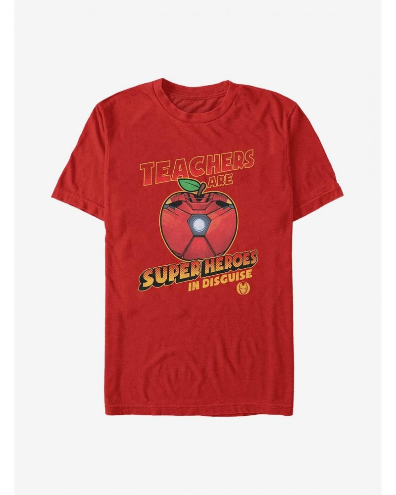 Marvel Iron Man Teachers Are Superheroes T-Shirt $8.60 T-Shirts