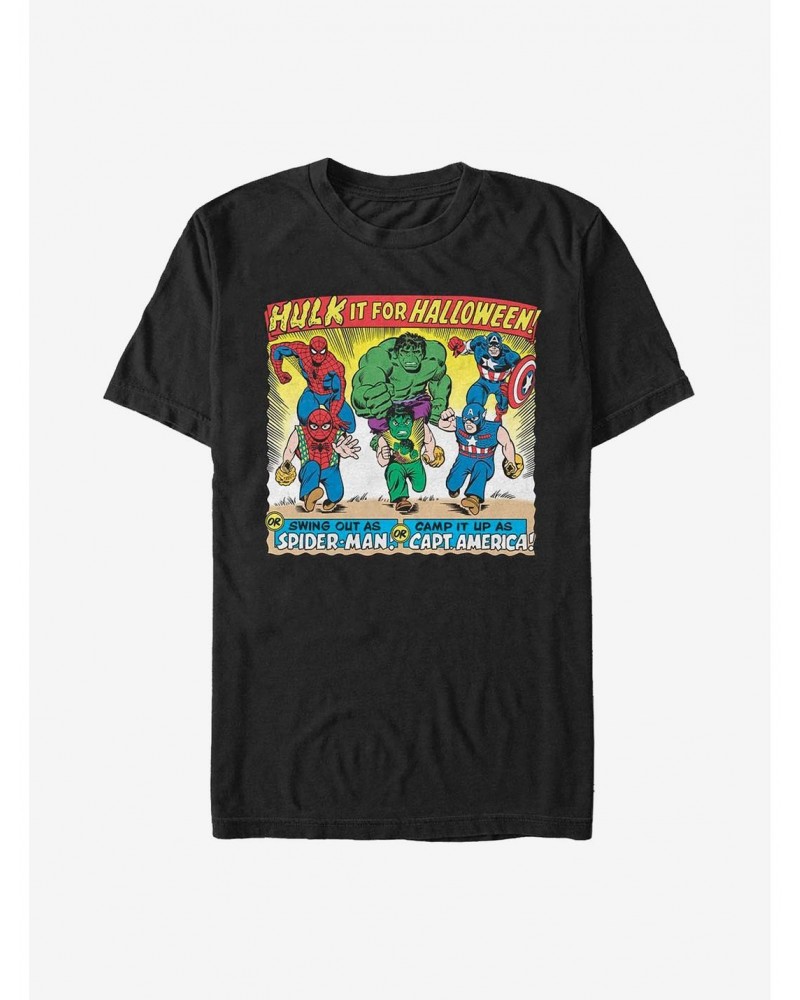 Marvel Avengers Halloween Costumes T-Shirt $7.46 T-Shirts