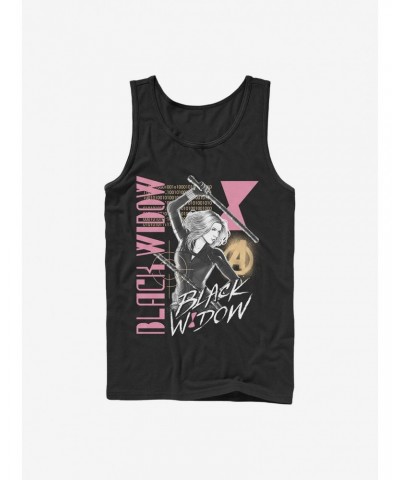 Marvel Black Widow Retro Tank $5.98 Tanks