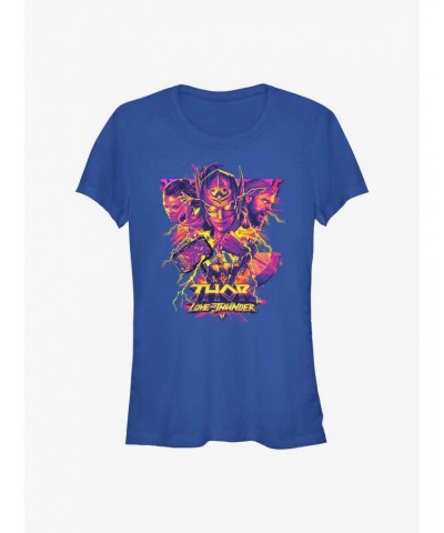 Marvel Thor: Love and Thunder Asgardian Warriors Girls T-Shirt $7.97 T-Shirts