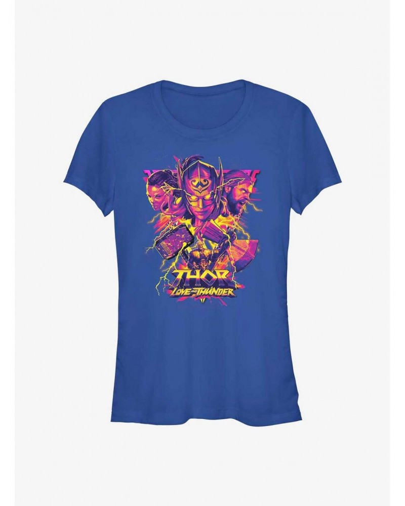 Marvel Thor: Love and Thunder Asgardian Warriors Girls T-Shirt $7.97 T-Shirts