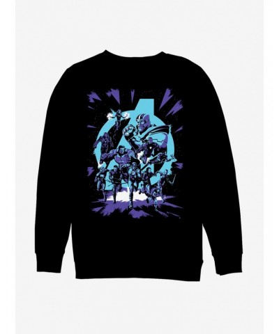 Marvel Avengers: Endgame Avengers Pop Art Sweatshirt $9.45 Sweatshirts