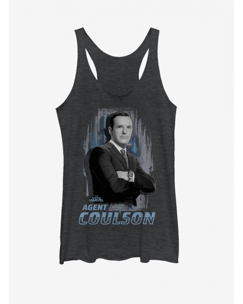 Marvel Captain Marvel Agent Coulson Girls Tank $10.15 Tanks