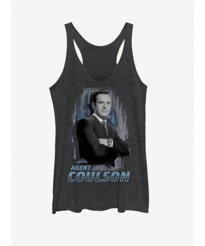 Marvel Captain Marvel Agent Coulson Girls Tank $10.15 Tanks