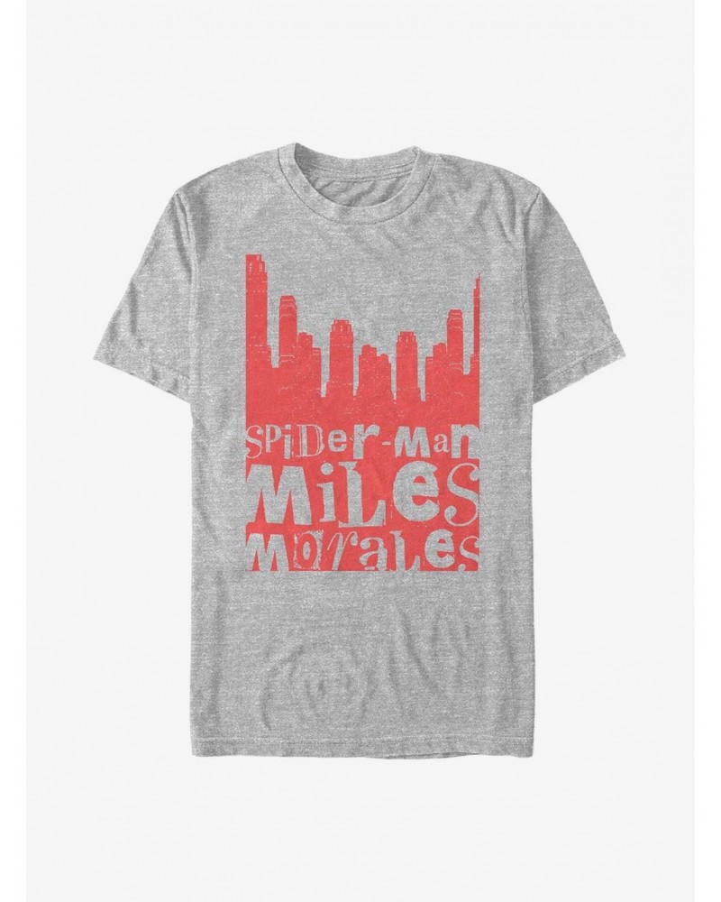 Marvel Spider-Man Miles City T-Shirt $8.60 T-Shirts