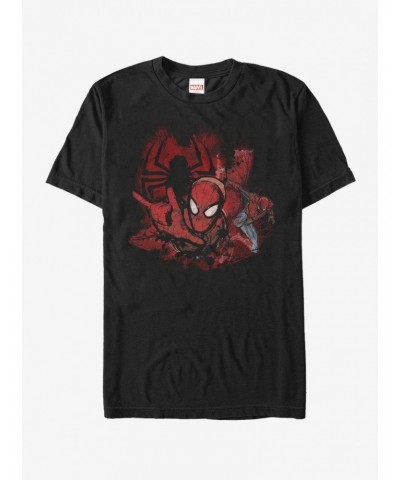 Marvel Spider-Man Web Splatter T-Shirt $5.93 T-Shirts