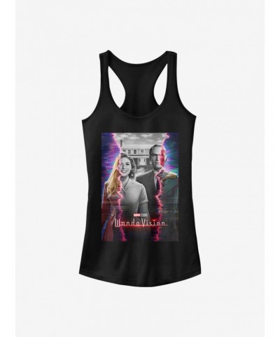 Marvel WandaVision Poster Girls Tank $8.17 Tanks