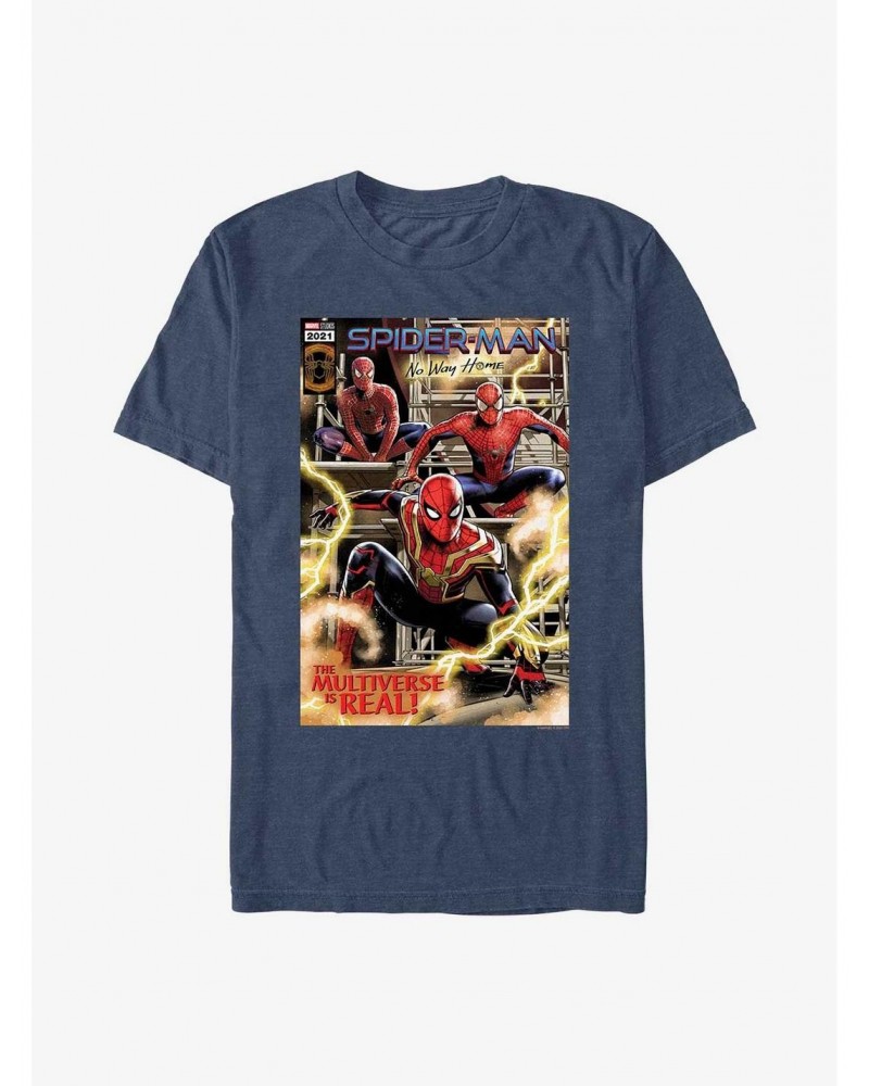 Marvel Spider-Man: No Way Home Comic T-Shirt $6.12 T-Shirts