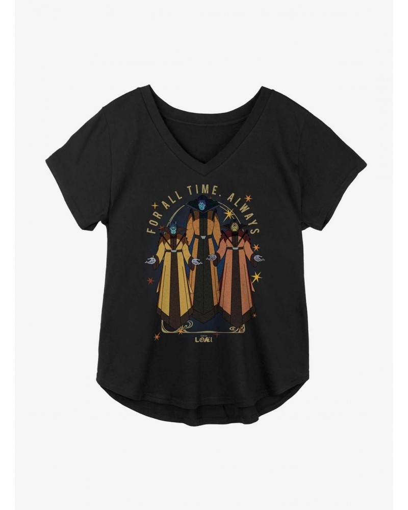 Marvel Loki The Time-Keepers Girls Plus Size T-Shirt $11.33 T-Shirts