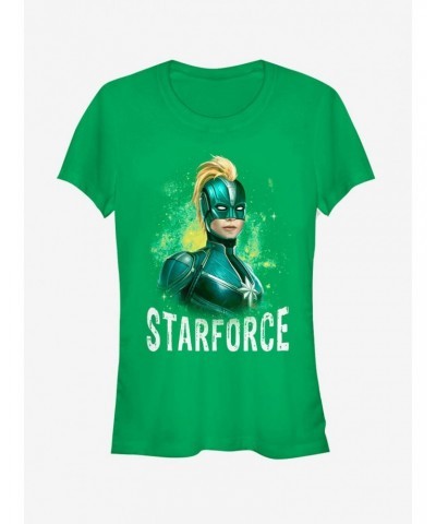 Marvel Captain Marvel STARFORCE Girls T-Shirt $6.18 T-Shirts