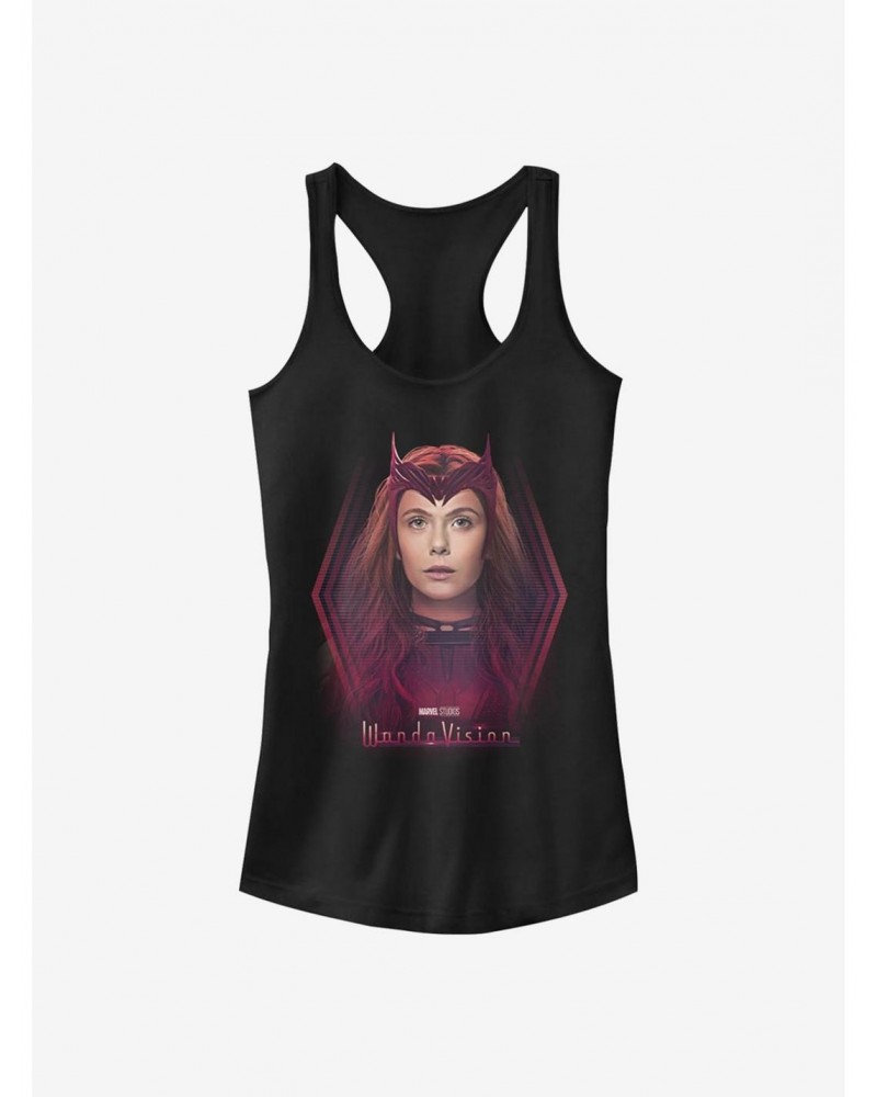 Marvel WandaVision Wanda The Scarlet Witch Girls Tank $5.98 Tanks