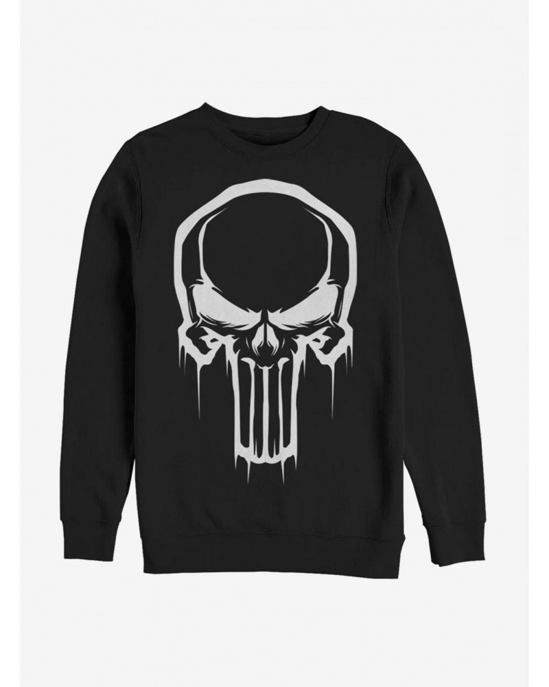 Marvel Punisher Skull Face Sweatshirt $9.74 Sweatshirts