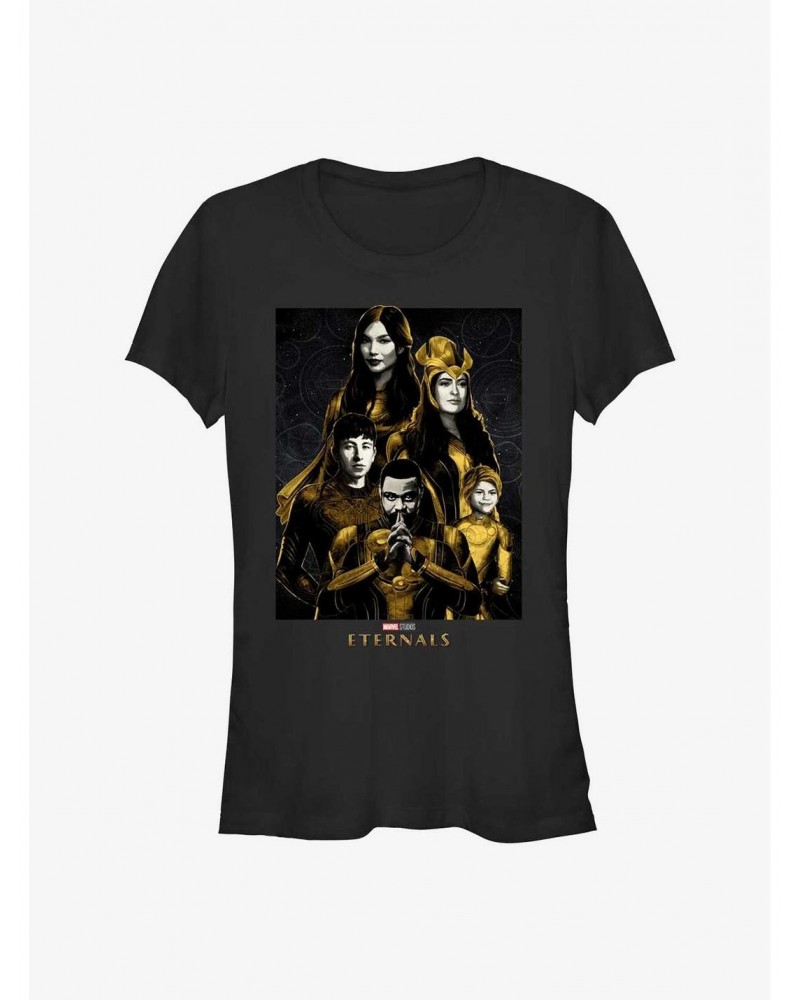 Marvel Eternals Eternally Thinking Girls T-Shirt $7.57 T-Shirts