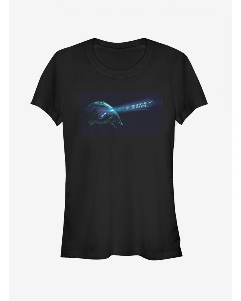 Marvel Avengers: Endgame Iron Man Helmet Girls T-Shirt $8.37 T-Shirts