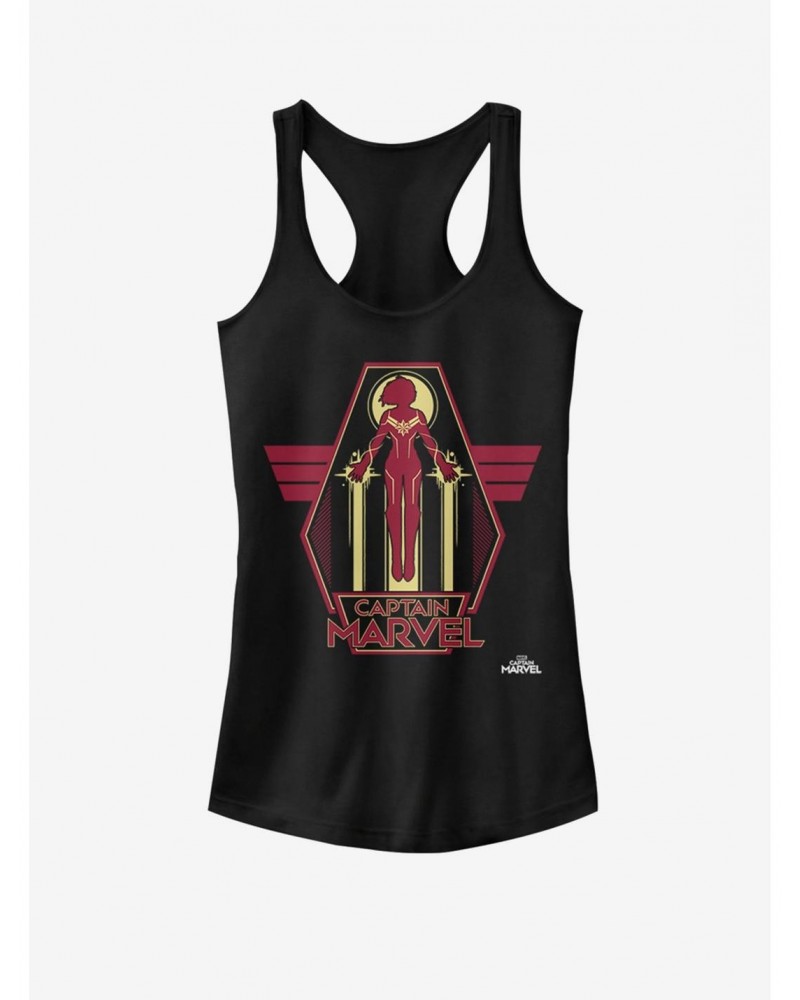 Marvel Captain Marvel Take Flight Girls Tank $7.97 Tanks