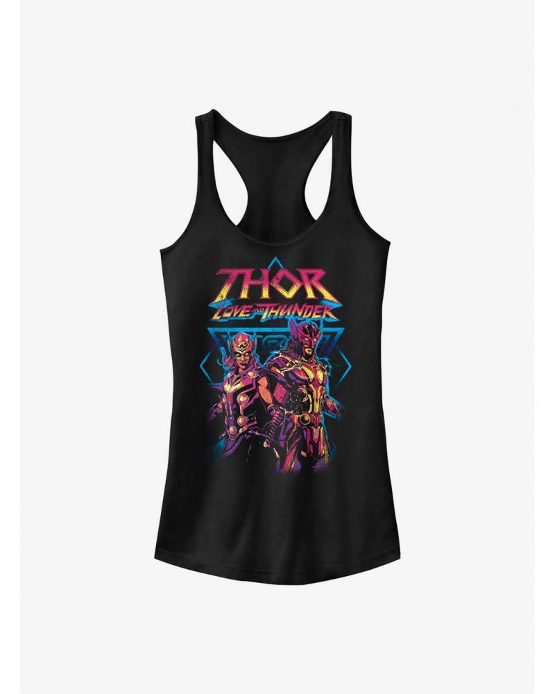 Marvel Thor: Love and Thunder Grunge Thunder Girls Tank $6.97 Tanks