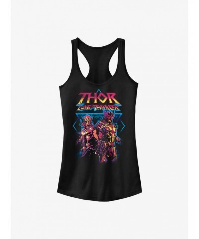 Marvel Thor: Love and Thunder Grunge Thunder Girls Tank $6.97 Tanks