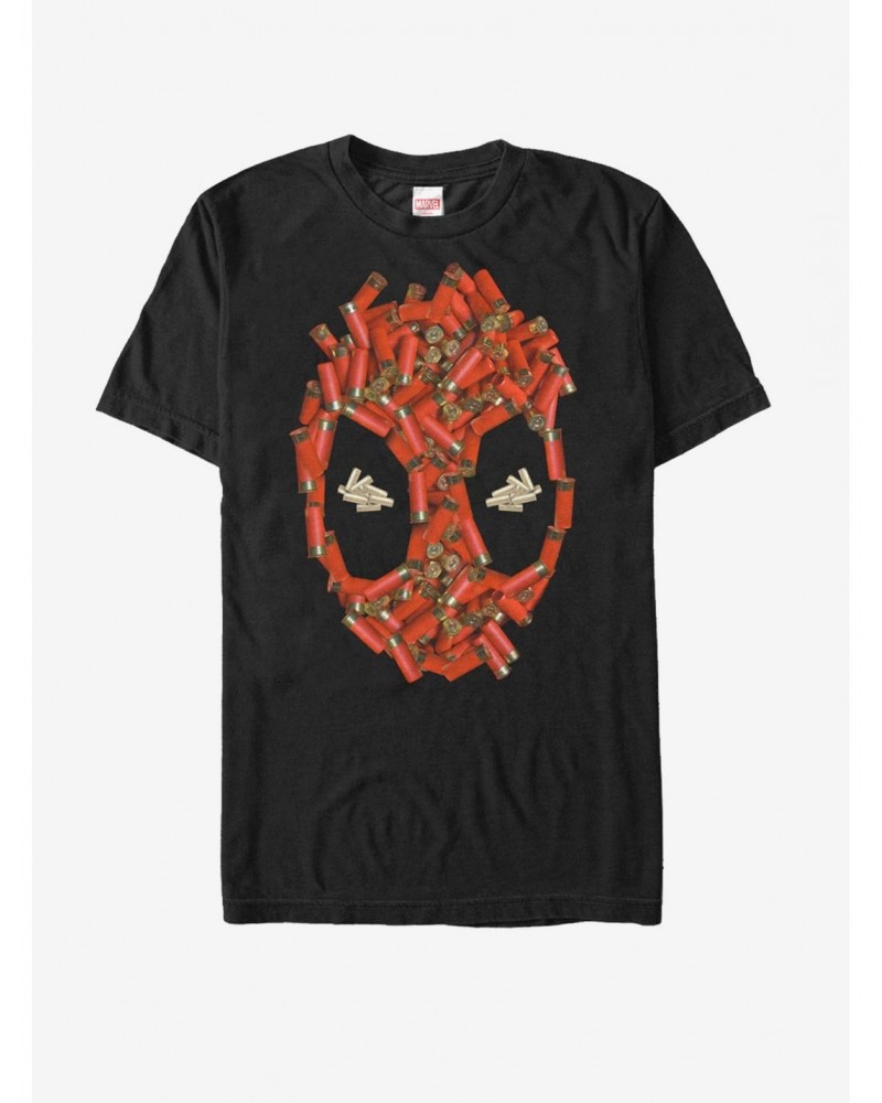 Marvel Deadpool Shell Cases Face T-Shirt $7.84 T-Shirts