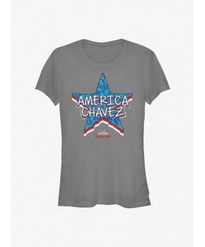 Marvel Doctor Strange In The Multiverse Of Madness Star Chavez Girls T-Shirt $7.57 T-Shirts