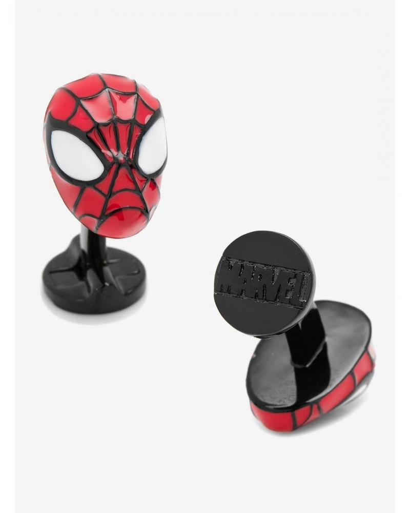 Marvel Spider Man 3D Spider-Man Cufflinks $77.50 Cufflinks