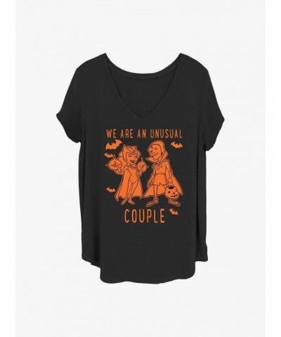 Marvel WandaVision Unusual Couple Girls T-Shirt Plus Size $11.56 T-Shirts