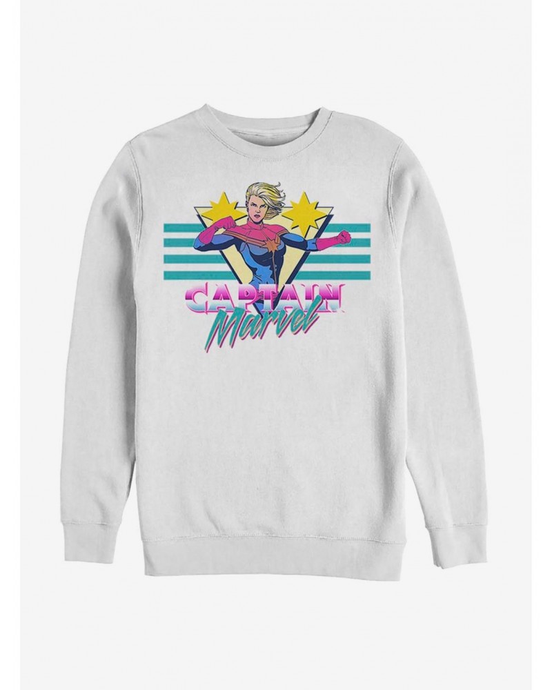 Avengers Captain Marvel Cap Mar Wave Sweatshirt $11.81 Sweatshirts