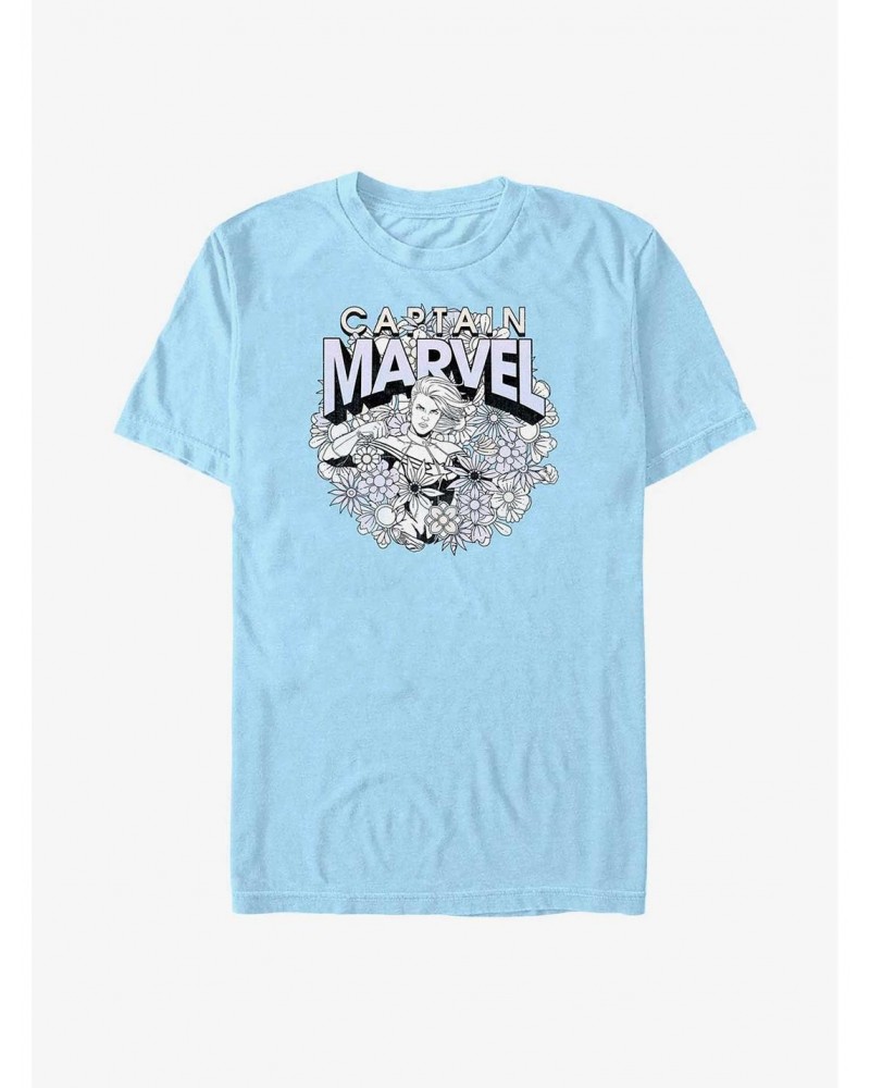 Marvel Captain Marvel Spring T-Shirt $6.31 T-Shirts